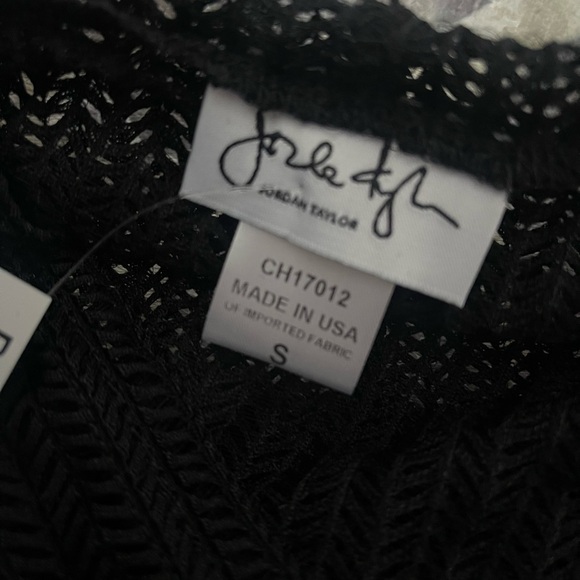 NWT Jordan Taylor Women‘s White Chevron Hoodie Tunic Swim Coverup - Picture 3 of 4